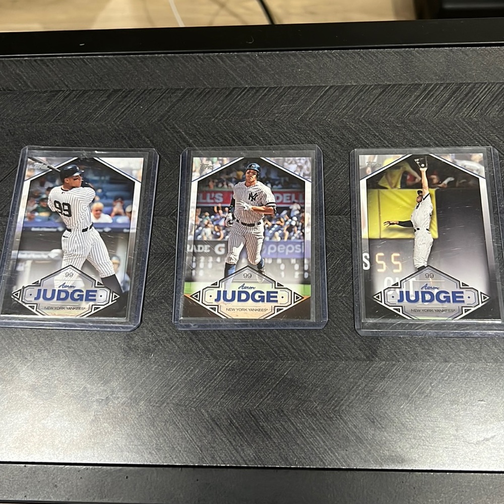Aaron Judge - (3) Card Lot- NY Yankees - HR Record
